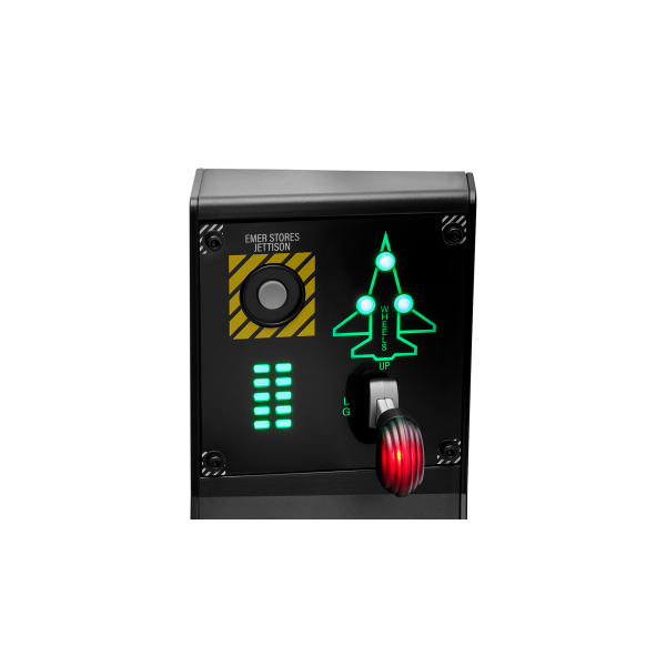 VIPER Panel Nero USB Joystick + leva di controllo del motore PC