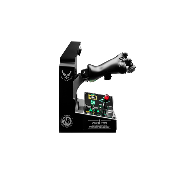 Viper Tqs Mission Pack Nero Usb Joystick + Leva Di Controllo Del Motore Pc