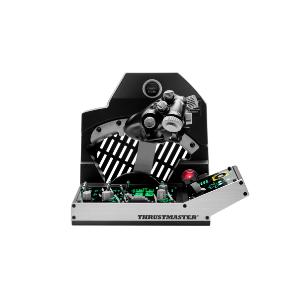Viper Tqs Mission Pack Nero Usb Joystick + Leva Di Controllo Del Motore Pc