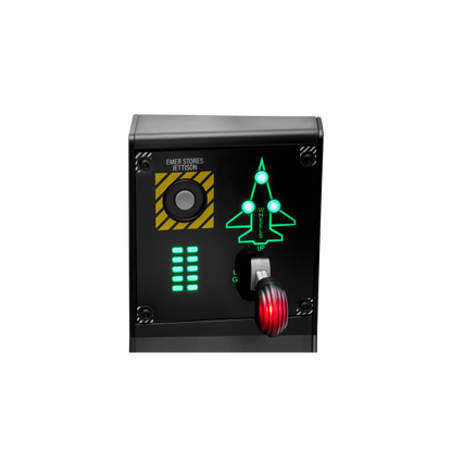 VIPER Panel Nero USB Joystick + leva di controllo del motore PC