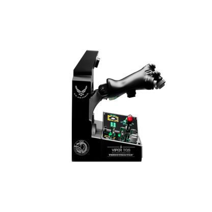 Viper Tqs Mission Pack Nero Usb Joystick + Leva Di Controllo Del Motore Pc