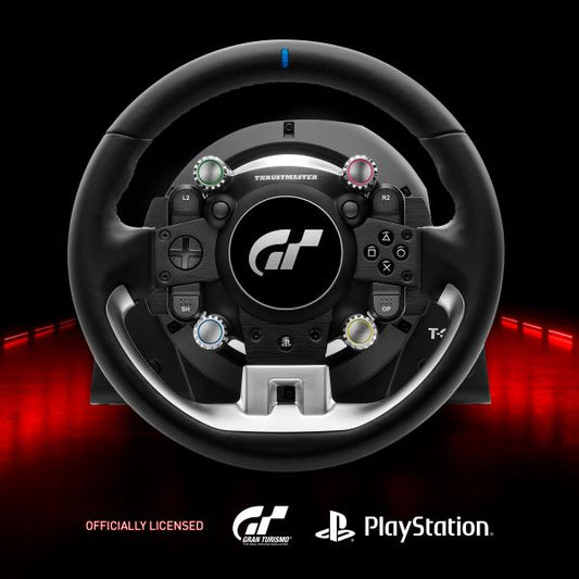 Volante con Pedaliera a 3 Pedali 40W Compatibile con Ps5 / Ps4 / Pc